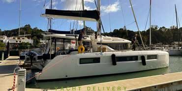 lagoon 50 in Fiji before the yacht delivery skipper heads to NZ