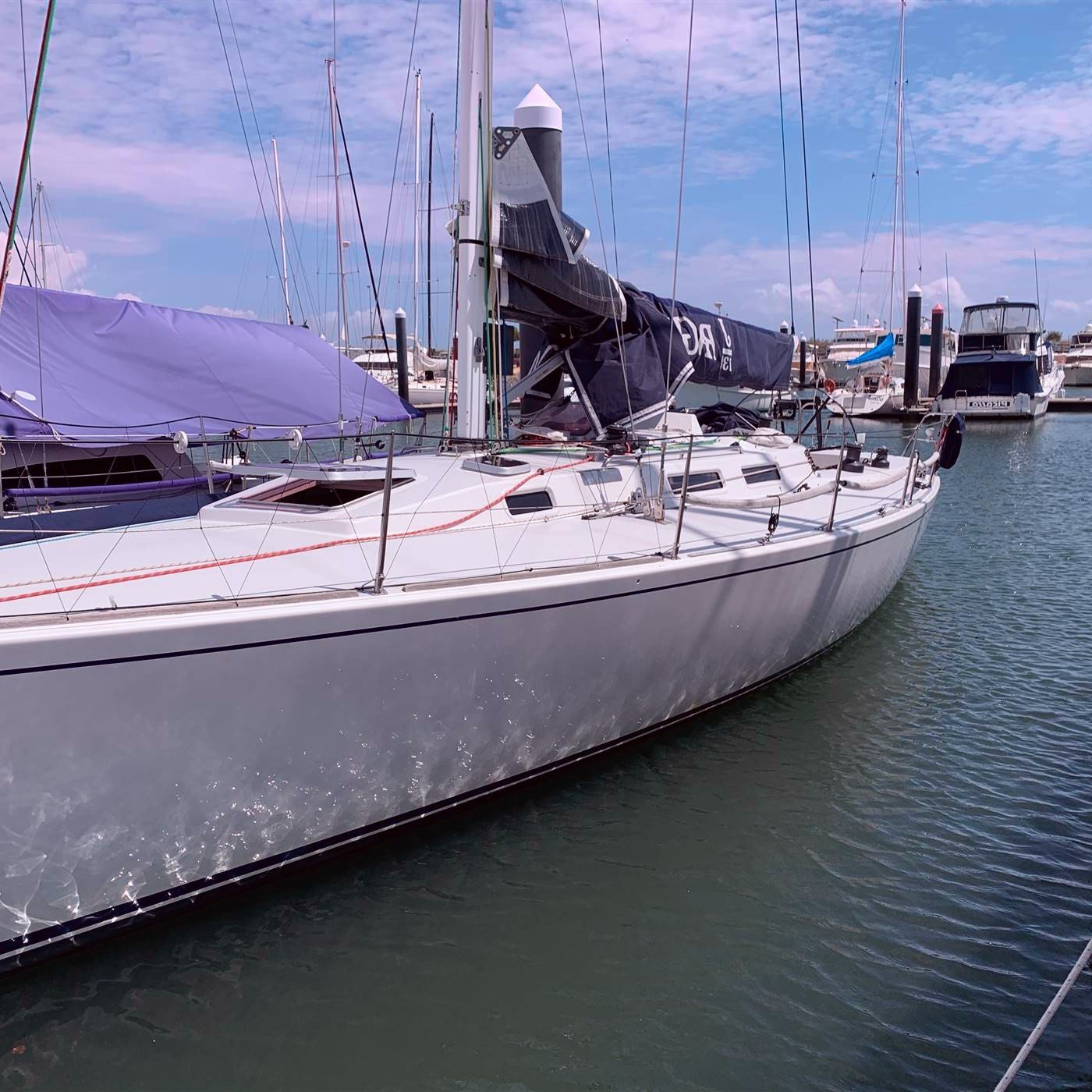 j130 on the dock