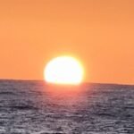 sunset in the West Philippine sea