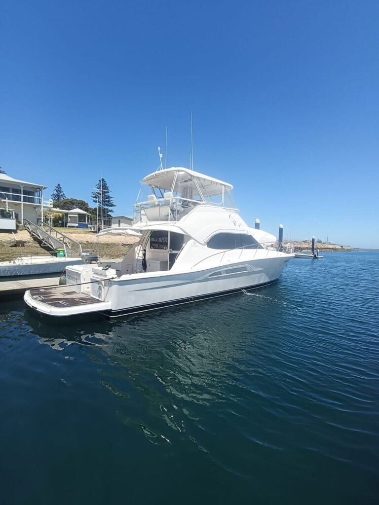 Riviera 47 on a yacht delivery in Phuket, thailand