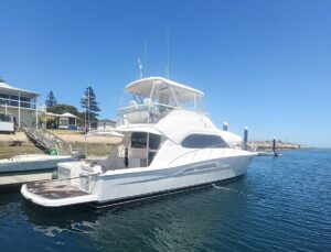 Riviera 47 on a yacht delivery in Phuket, thailand