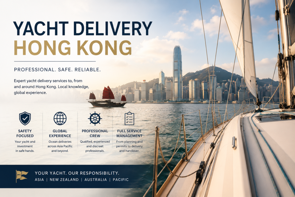 hong kong yacht delivery