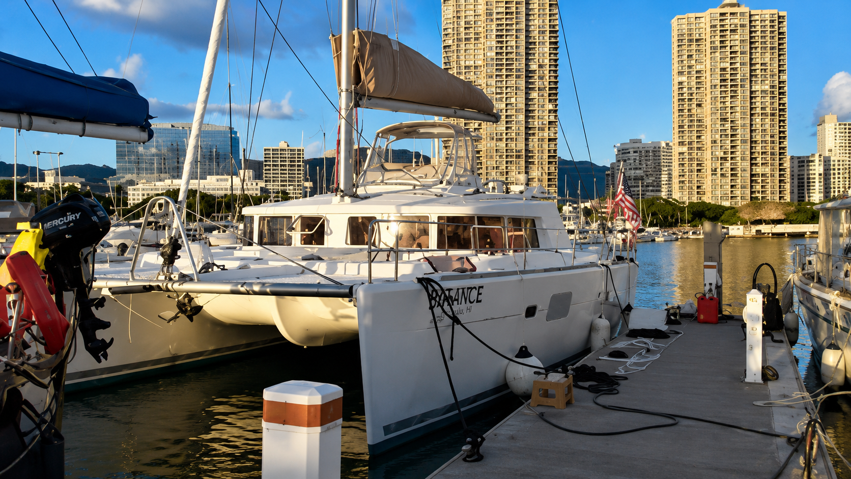 lagoon yacht delivery